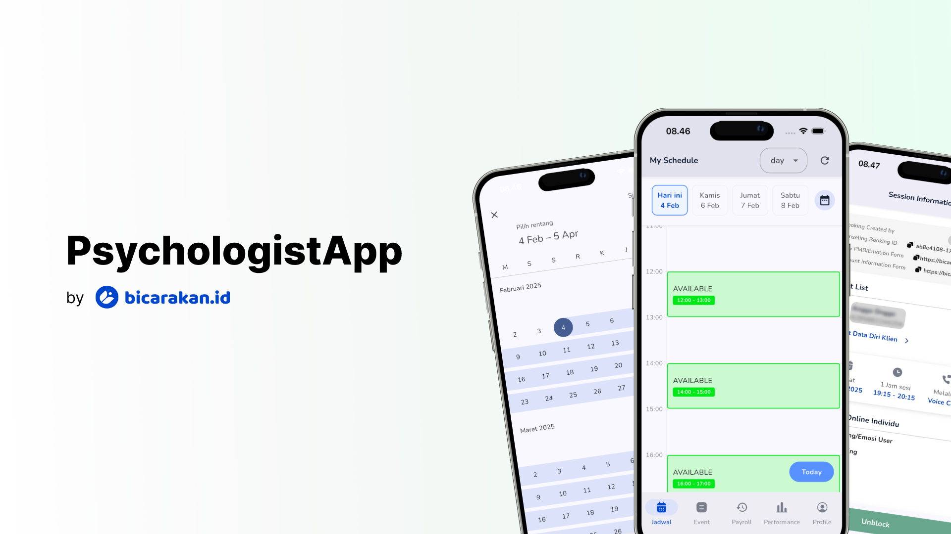 Psychologist Apps by Bicarakan.id